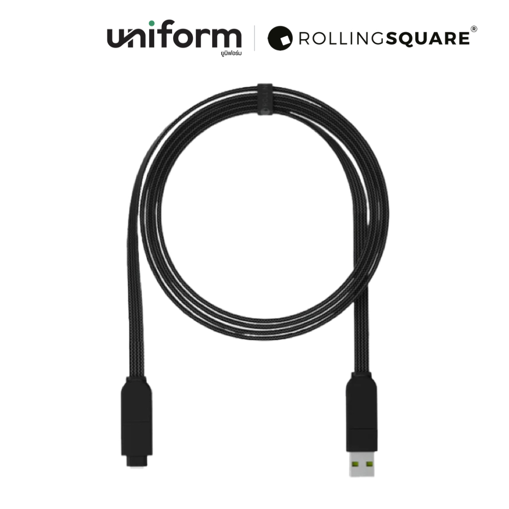 Rolling Square InCharge X Max 100W 1.5m -Black สายชาร์จ