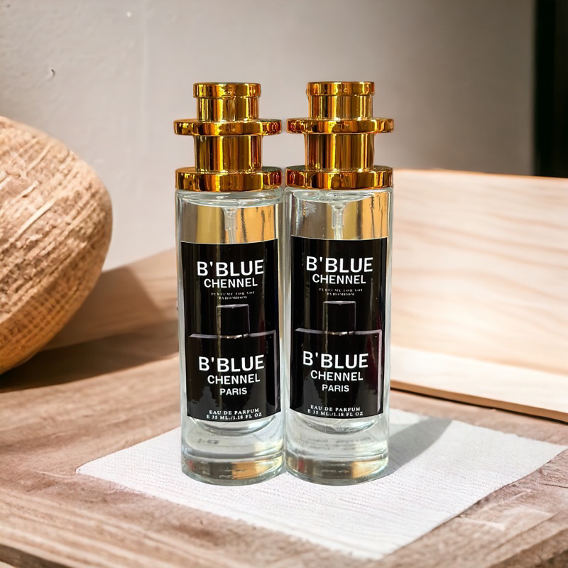[เหลือ 0 ฿ ใส่โค้ด INC99LZF] น้ำหอมกลิ่นบีบลูชาแนลนอบแนล ขนาด35ml หอมนาน ติดทน