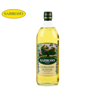 Sabroso Extra Light Olive Oil ซาโบรโซ เอ็กซ์ตร้า ไลท์ น้ำมันมะกอก ผ่านกรรมวิธี 1000มล.