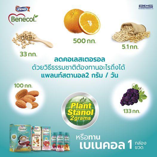 (BBF 07/2026) Benecol ผลิตภัณฑ์เสริมอาหารแพลนท์สตานอล รสทับทิมและสตรอเบอร์รี่ 18 กล่อง - รูปที่ 4