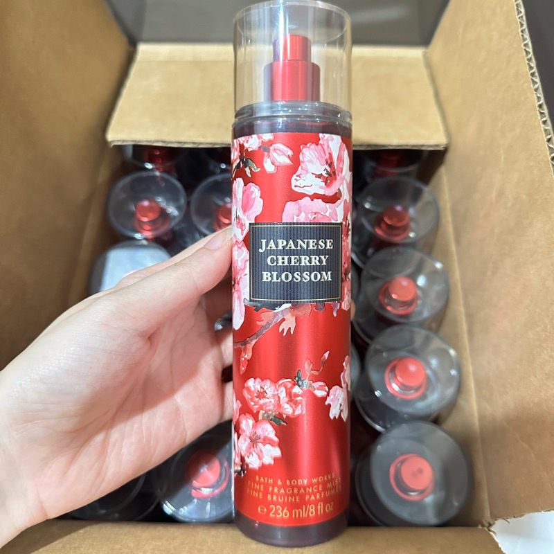 ช๊อปไทยBath And Body Works Fragrance shimmer Mist 236 mlกลิ่น JAPANESE CHERRY BLOSSOM