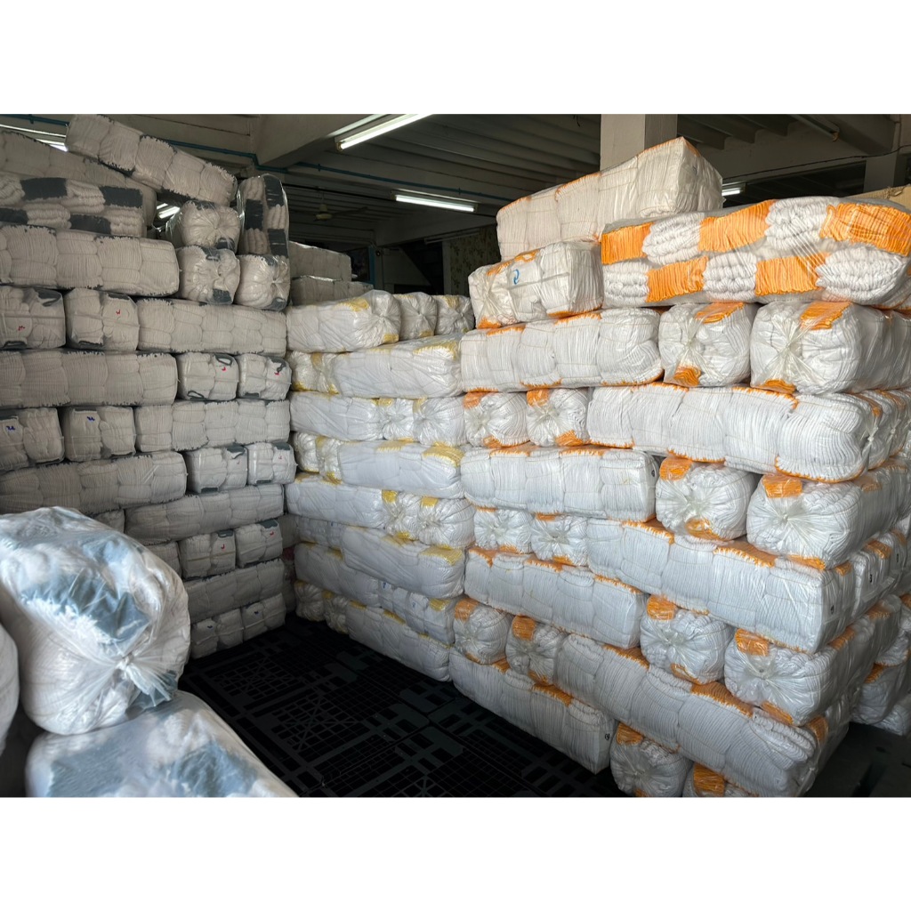 พร้อมส่ง!! ถุงมือผ้าฝ้ายเกรดA สีขาว ราคาถูก (12 คู่) ใส่ทำงาน ยกของ ก่อสร้าง พร้อมส่ง - รูปที่ 4