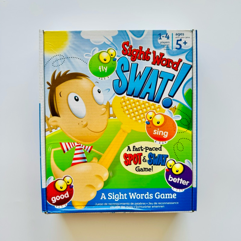 Learning Resources Sight Word Swat a Sight Game,Includes 110 double-sided Sight-Word flies ,Ages 5 a