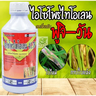ไอโซโพรไทโอเลน 1ลิตร สารตัวเดียวกับ ฟูจิวัน ฟูจิ-วัน โรคใบไหม้ โรคขอบใบแห้ง เมล็ดด่าง กาบใบแห้ง ข้าว เชื้อรา