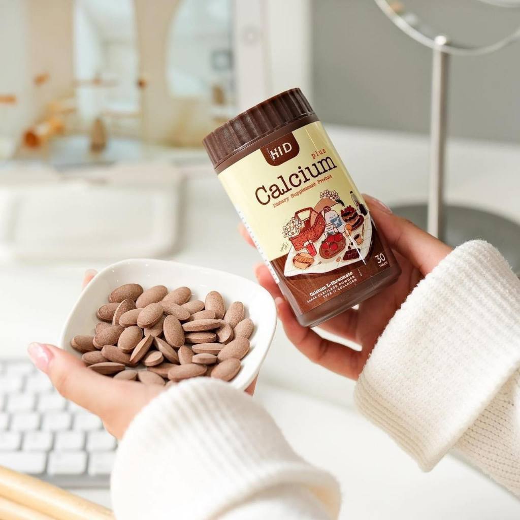 1แถม1 แคลเซียม Hi D แคลเซียมตัวสูง HI D CALCIUM COCOA PLUS  เม็ดเคี้ยวสูง กระดูกและข้อ 30เม็ด/กระปุก - รูปที่ 3