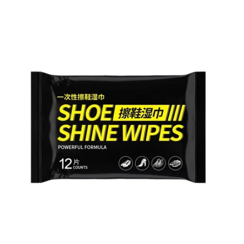 พร้อมส่ง | ถูก 【 ทิชชู่เช็ดรองเท้า 12 แผ่น】wipes Sneaker ผ้าเช็ดรองเท้า