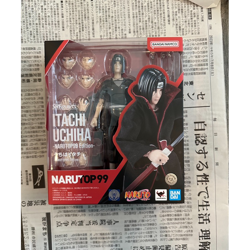 Lot JP S.H.Figuarts SHF Itachi Uchiha NARUTOP99 Edition Naruto Shippuden)