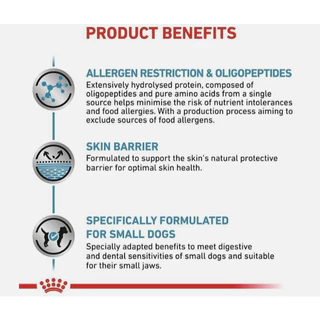 Royal Canin Vet Dog พันธุ์เล็ก ภูมิแพ้อาหารชนิดเม็ด Anallergenic Small Dog