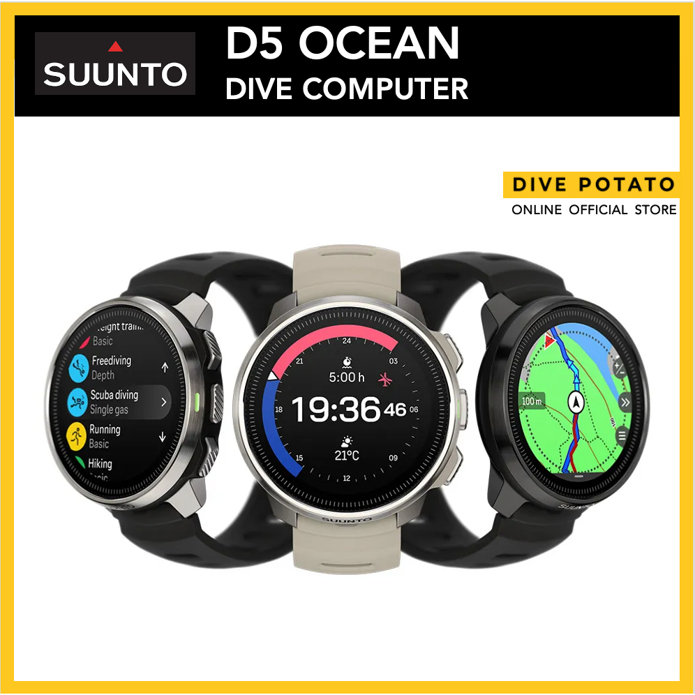 Suunto Ocean Dive Computer for Scuba Diving ไดฟ์คอมพิวเตอร์
