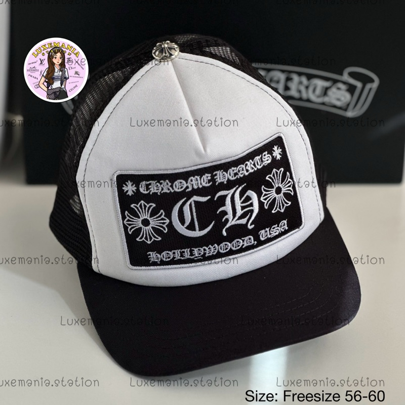 : New!! Chrome Heart Cap ก่อนกดสั่งรบกวนทักมาเช็คสต๊อคก่อนนะคะ
