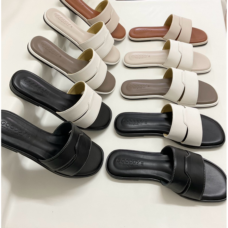 Bga 32 GOODDY แฟชั่น รุ่นหน้าสวมคลาสสิค สีทูโทน พร้อมส่ง