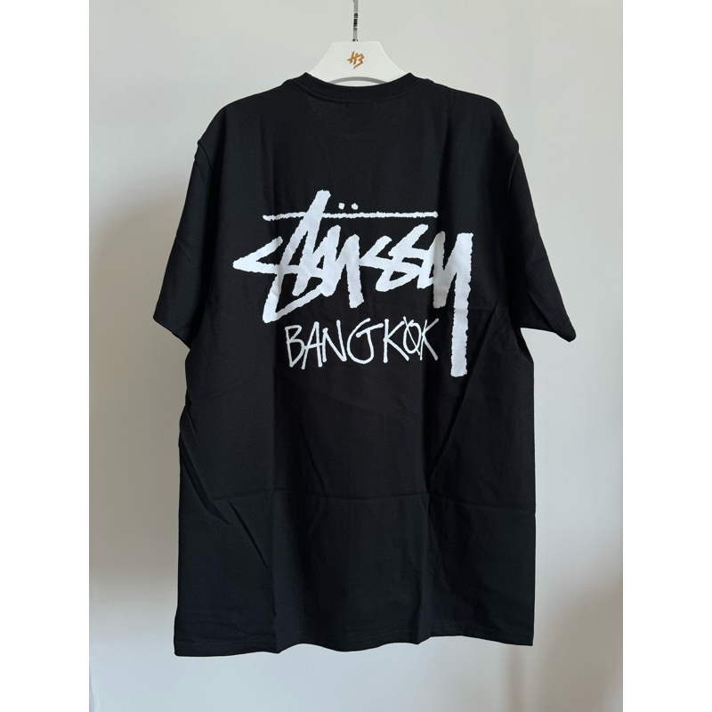 [ของแท้] STUSSY BANGKOK LOGO TEE BLACK พร้อมส่ง