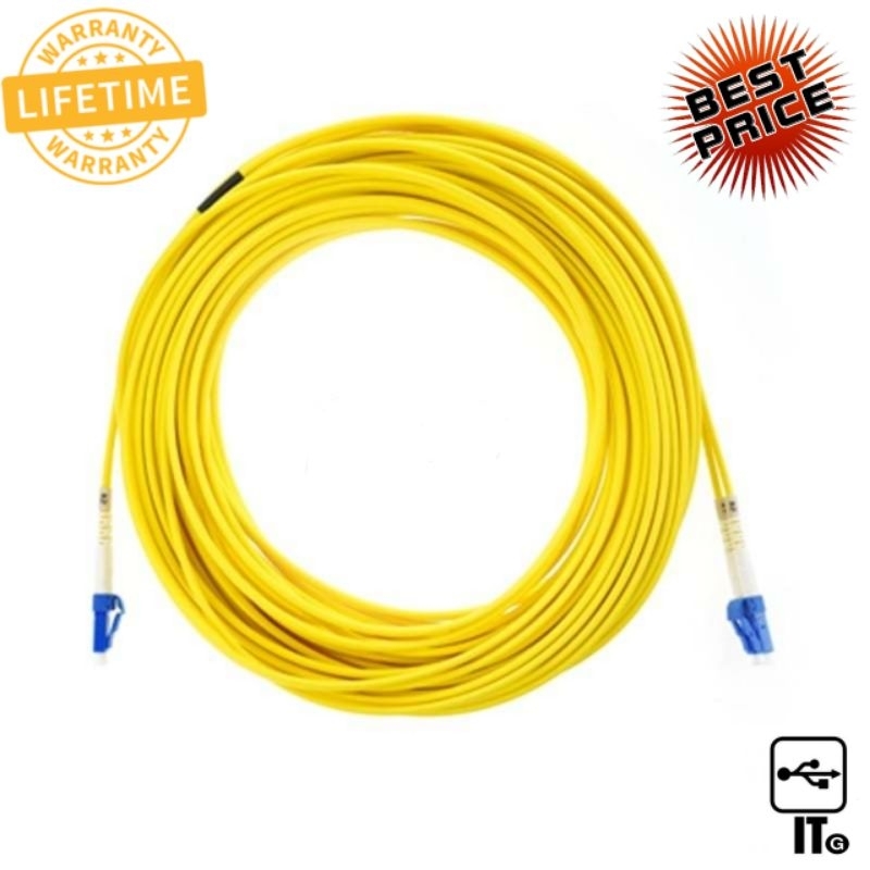 Cable Fiber Duplex Single-Mode LINK (UFP922D31-03/LC-LC) 3M. ประกัน LT. สายสัญญาณใยแก้วนําแสง
