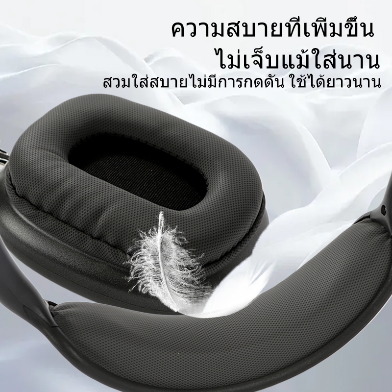 P9 PRO MAX หูฟังบลูทูธไร้สาย,เบสหนักๆ หูฟังครอบหู เกมมิ่ง headphone bluetooth