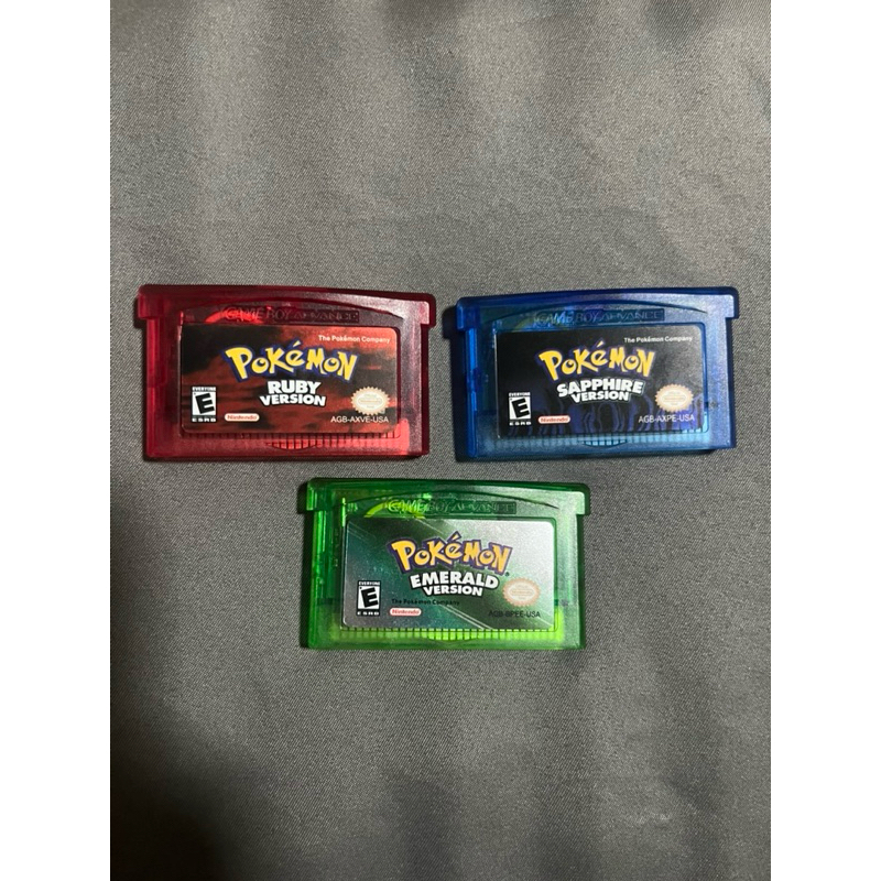 Pokemon GBA Ruby/Sapphire/Emerald