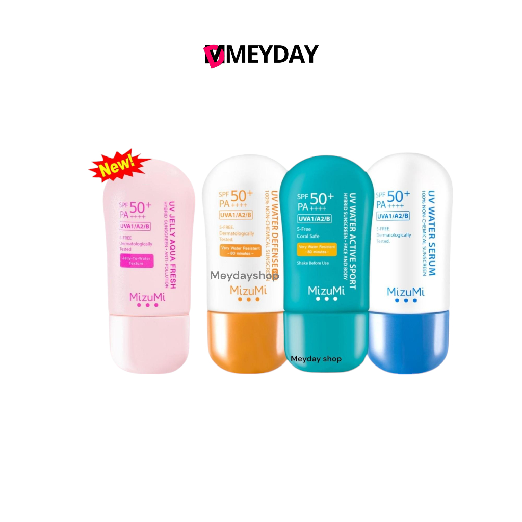กันแดดเนื้อน้ำมิซึมิ MizuMi UV Water SPF50+ PA++++ ครีมกันแดด ผิวแพ้ง่าย กันน้ำ (40 g)