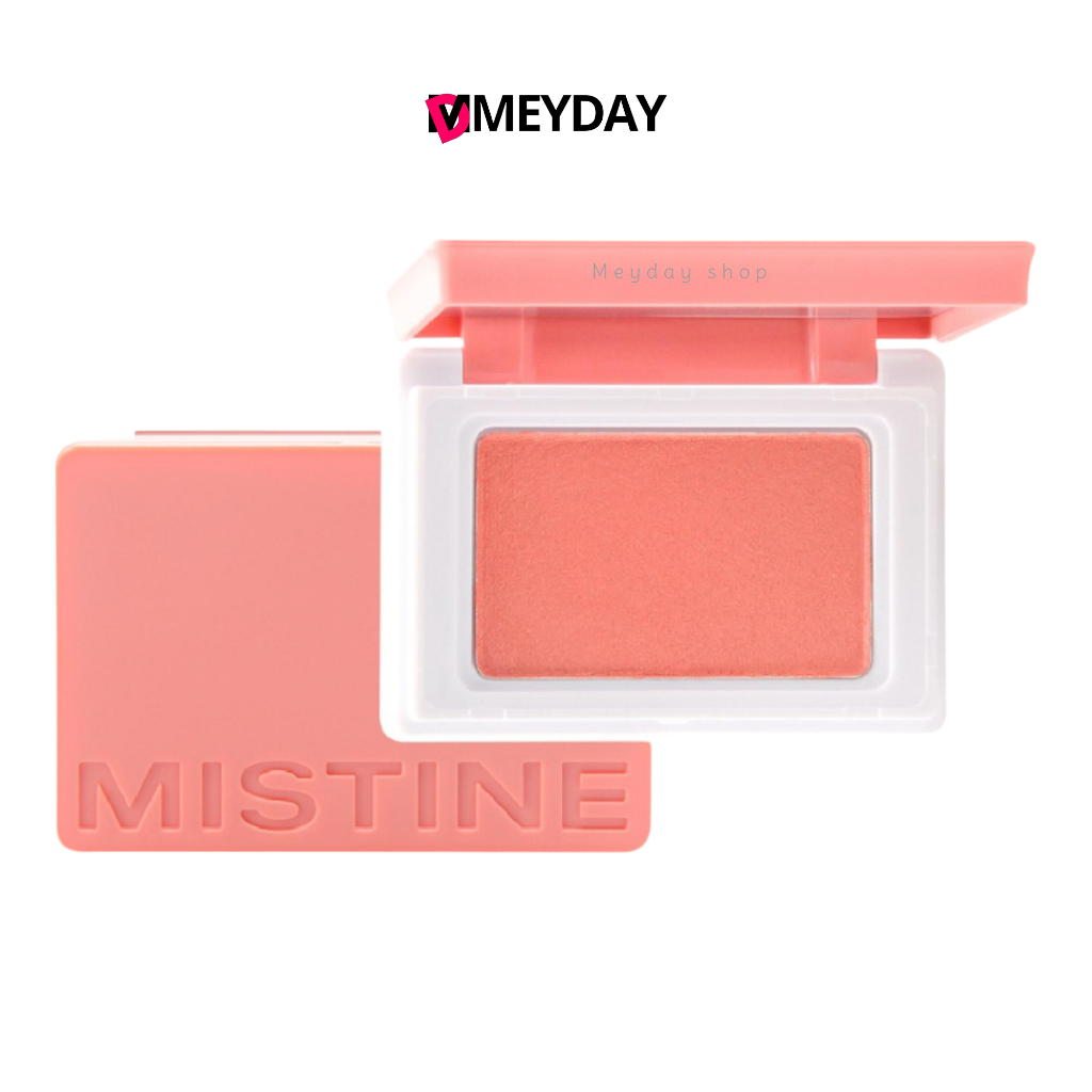 บลัชออนหน้าฉ่ำ มิสทิน เนื้อเนียน เกลี่ยง่าย 10 โทนสี MISTINE SWATCH ME BLUSHER ปริมาณ 5.5 กรัม