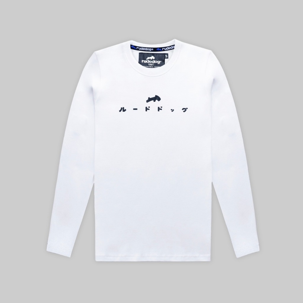 RudeDog เสื้อแขนยาวแบบใหม่ รุ่น  Dogjapan ใส่กันแดด กันหนาว ใส่ได้ทุกวัน
