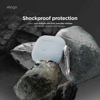 elago เคส สำหรับ AirPods 4 Silicone Hang Case วัสดุ Premium Silicone ของแท้จากตัวแทนจำหน่าย