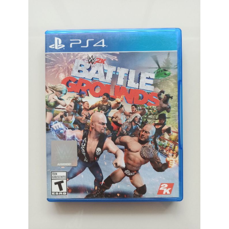 PS4 Games : W2K Battle Grounds มวยปล้ำ โซน1 มือ2