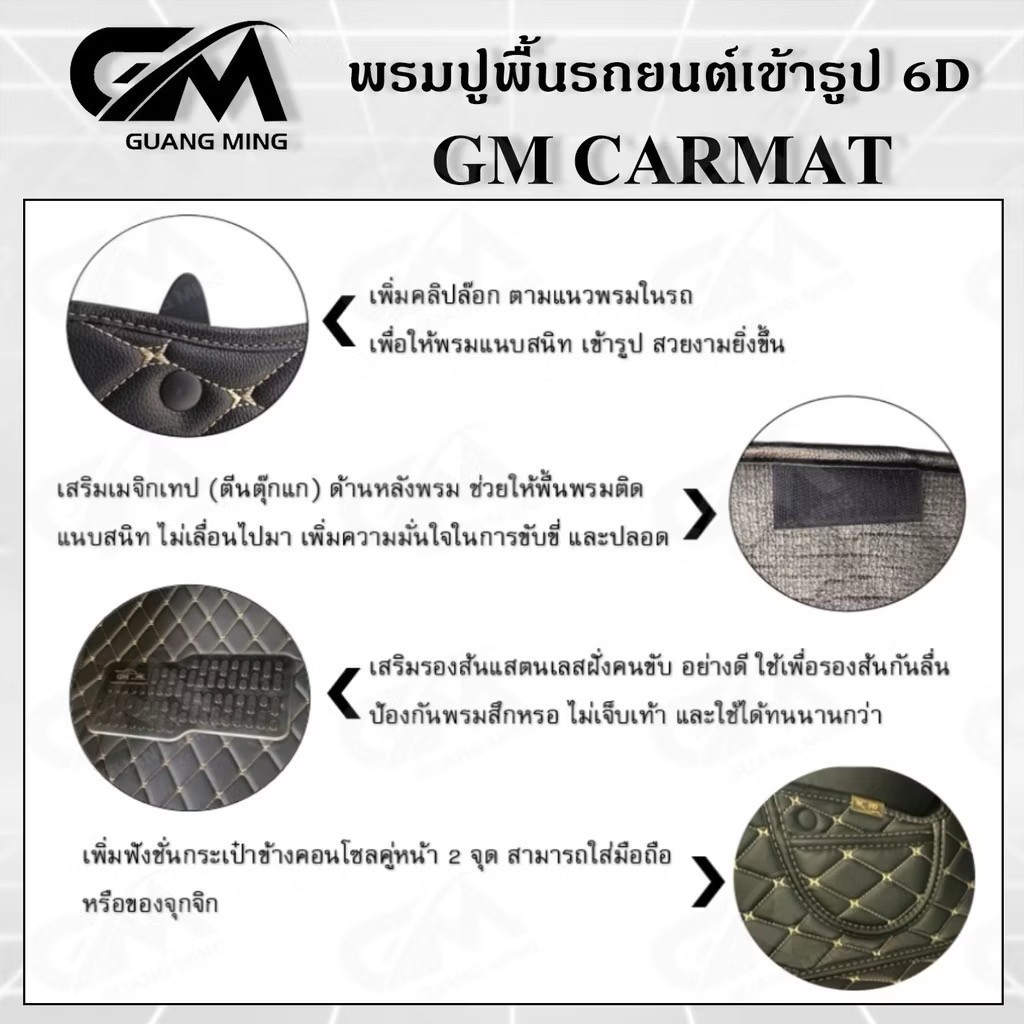 พรมปูรถยนต์ พรม6D YARIS CROSS 2023-2024 เต็มคัน เข้ารูป พร้อมของแถม (สั่งแล้วแจ้งรุ่นในช่องแชท)