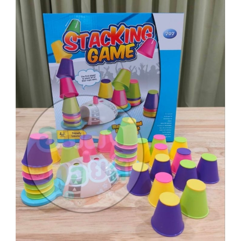 พร้อมส่งจากไทย  Family game  เกมพัฒนาการความคิด ความสามารถ ชุดQuick Cups เกมเรียงแก้วสีตามการ์ด กล่องใหญ่ ราคา ถูกที่สุด ดีลบีเคเค แกลเลอรีภาพที่ 9