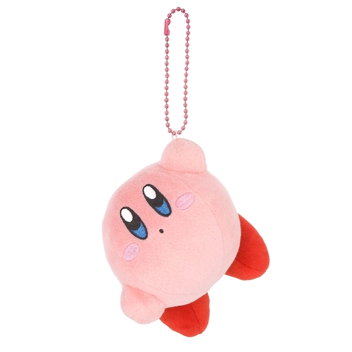 พวงตุ๊กตา kirby มาสคอตเคอร์บี้แบบแขวน Size is approx. W10 x D10 x H7.5cm