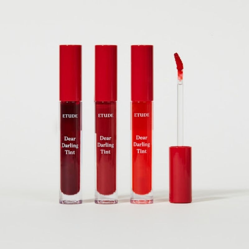 (ในไลฟ์ลด100฿)*ของแท้​*พร้อ​มส่ง*​ส่ง​ไว*Etude Dear Darling Tint ลิปทิ้นท์ตัวดังอีทูดี้