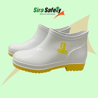 ⚠️⚠️⚠️ รองเท้าบูทยางสีขาว สูง 6 นิ้ว ยี่ห้อ BEST ONE (สามารถ…