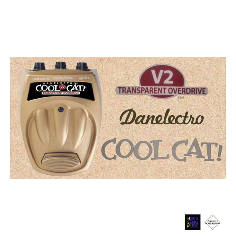 เอฟเฟคกีต้าร์ไฟฟ้า DANELECTRO CTO-2 Transparent Overdrive V2