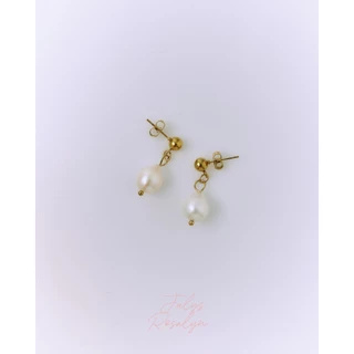 Julys - la luna earrings (stainless steel)