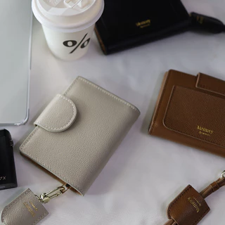 กระเป๋า Nammon Jeans PL01-PL03 กระเป๋า wallet แบบมีคล้องคอ หนังแท้