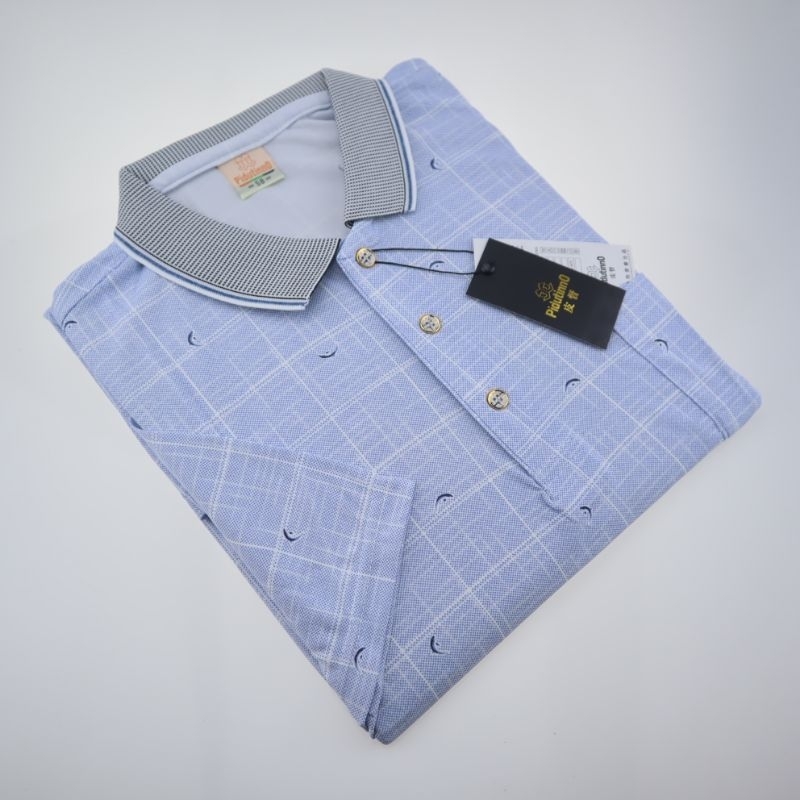 เสื้อโปโลสุภาพบุรุษไซส์ใหญ่3XL-4XLคนมีพุงก็ใส่ได้