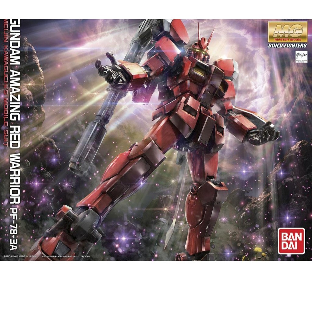 BANDAI MG PF-78-3A  GUNDAM AMAZING RED WARRIOR 1/100 ของแท้