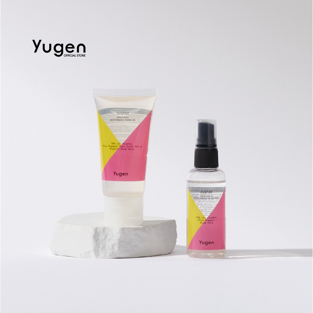 Yugen Hand Sanitizer & Moisturizing (Scent : Inspire) ยูเก็น ผลิตภัณฑ์สเปรย์ทำความสะอาดมือ กลิ่นอินส