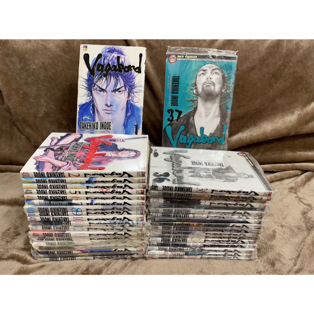 วากาบอนด์ Vagabond สำนักพิมพ์เนชั่น สภาพสะสม รวม 37เล่ม (ถึงเล่มล่าสุด)