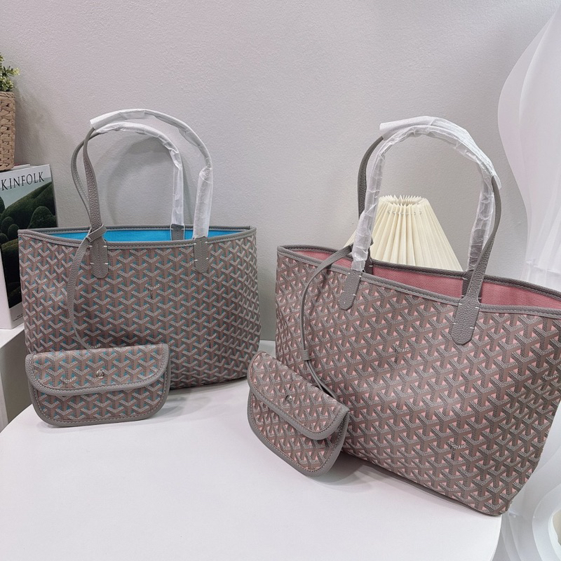 กระเป๋าถือน้องโก tote หนังนิ่มใบใหญ่จุของได้เยอะ