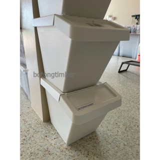 IKEA SORTERA  ถังใส่ของ ถังขยะ ตะกร้าผ้า ถังอเนกประสงค์มีฝาป…