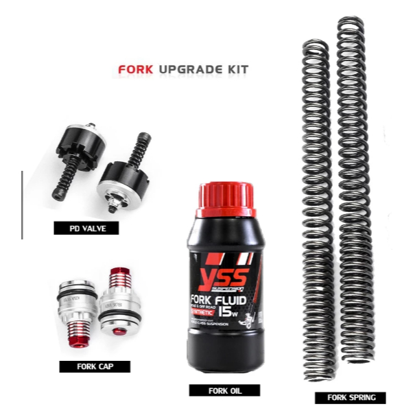 YSS ชุดอัพเกรดโช้คหน้า Fork Upgrade Kit L-1.5 HOPCX160_Y-FCC26-KIT-01-038