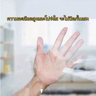 voya ขนาดที่ปรับแต่งได้ แถบซีลหน้าต่าง ฟิล์มกรองแสง ใช้ซ้ําได้ มีกาวในตัว ติดตั้งง่าย กันลม กันน้ำ พลาสติกใส ผ้า