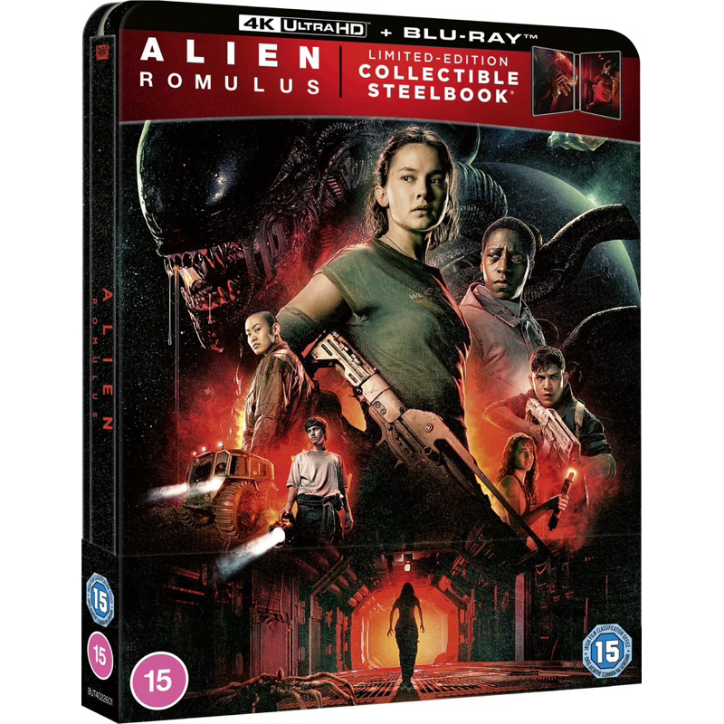 [Pre-Order] Alien: Romulus (SteelBook / 4K Ultra HD + Blu-ray) แท้