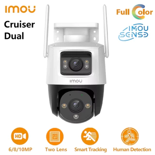 ⚡️กล้องวงจรปิด 2 เลนส์⚡️Dahua IMOU Cruiser Dual 10MP 6MP (5MP+5MP) Wi-Fi Dual-Lens Outdoor P&T Camera