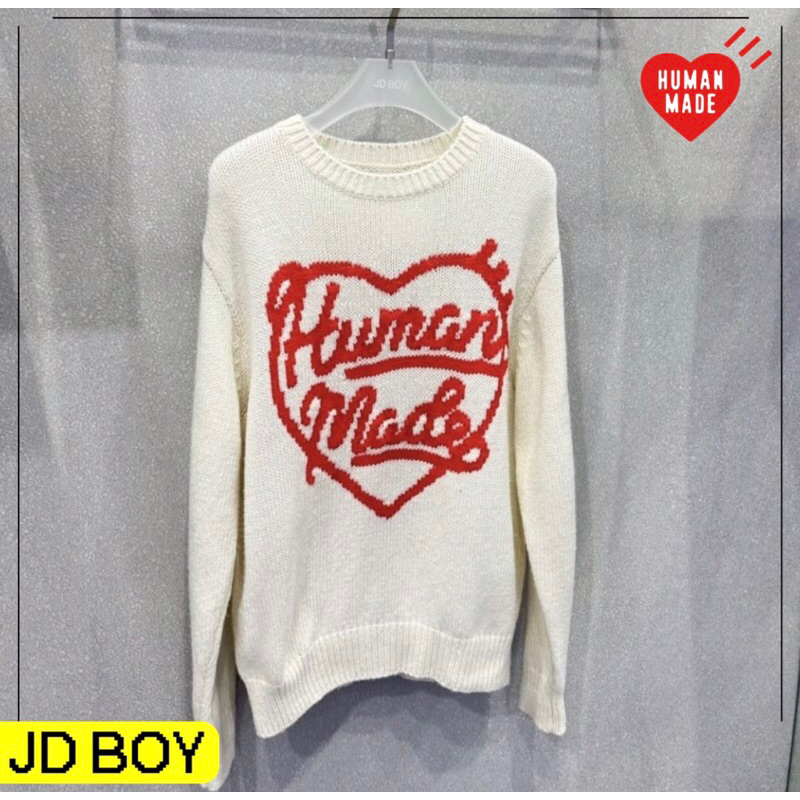 (ของแท้100%พร้อมส่ง) JDBOY - Human made nigo verdy sweater เสื้อกันหนาว