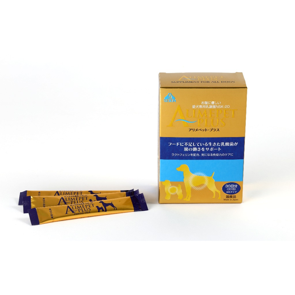Alimepet Plus Stick type for dogs อะลิเมะเพ็ท สำหรับสุนัข (ขนาด: 60g 30 ซอง)