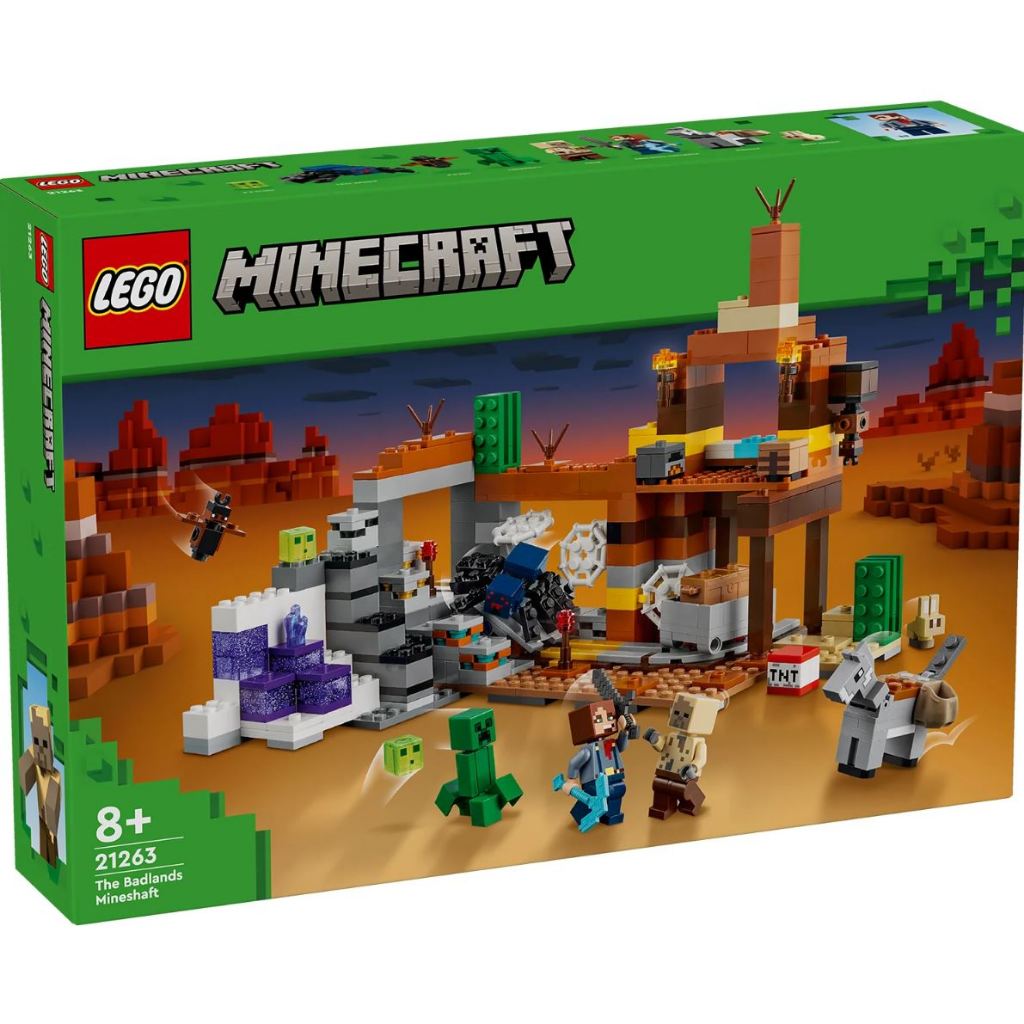 LEGO® Minecraft® The Badlands Mineshaft 21263