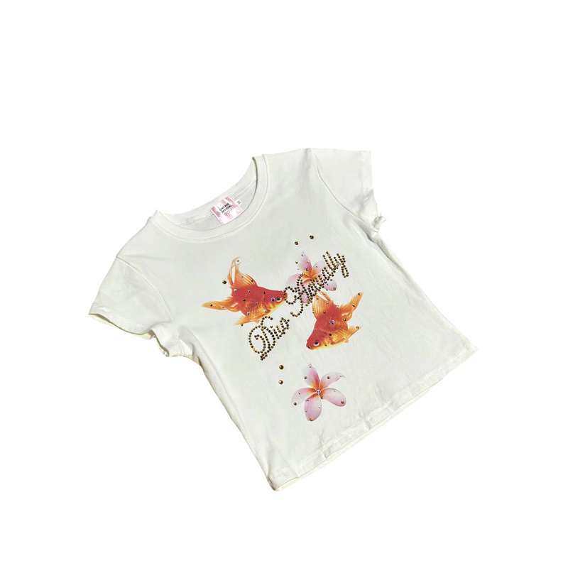 baby tee contage น้องปลาทอง💥