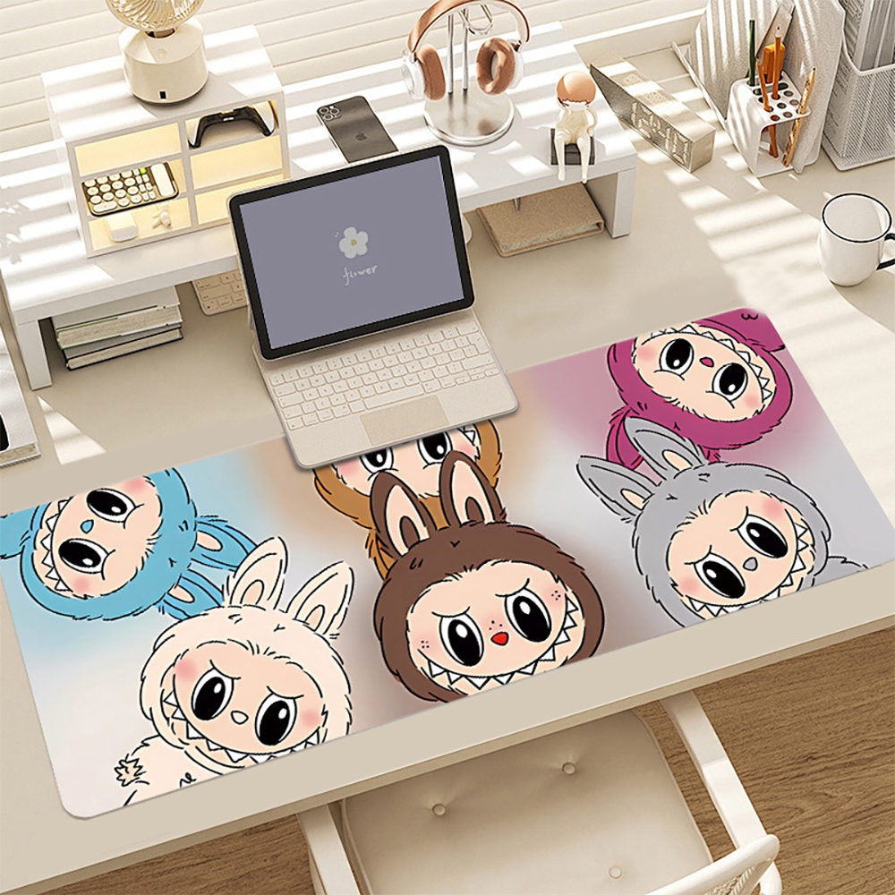 แผ่นรองเม้าส์ 80x30x3 ซม. แผ่นรองเม้าส์ลายการ์ตูน Mouse Pad แผ่นรองเมาส์ ที่รองเมาส์