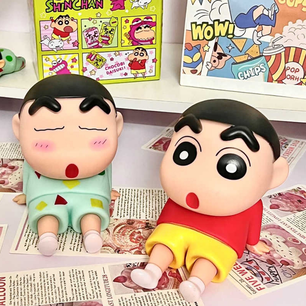 ขาตั้งโทรศัพท์มือถือ แท็บเล็ต น่ารัก สร้างสรรค์ Crayon Shin-chan phone holder พลาสติก ติดโต๊ะ แบบพกพา tablet ipad stand