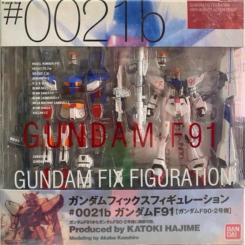 Gundam Fix Figuration Gundam F91 / Gundam F90II