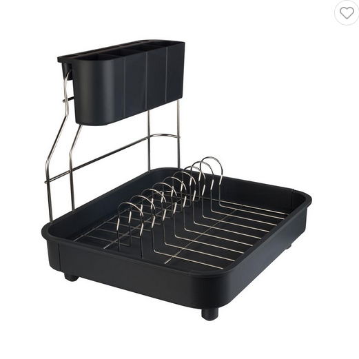 ชั้นคว่ำจานพลาสติกและสเตนเลสปรับขนาดได้ KECH